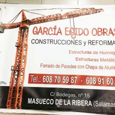 Lonas para García Egido Obras